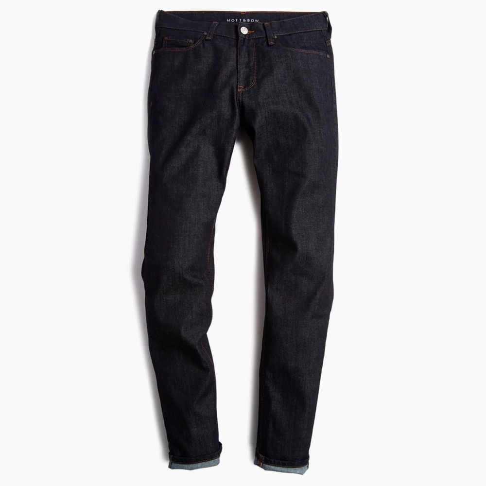 (NWOT) Mott & Bow Mosco Dark Blue Jeans - Slim
